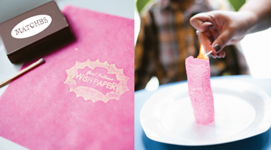 Wish Paper Gold and Silver