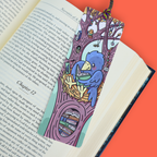 Crow Book Collector Bookmark
