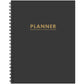 Charcoal Gray 9" x 11" Undated Monthly Planner