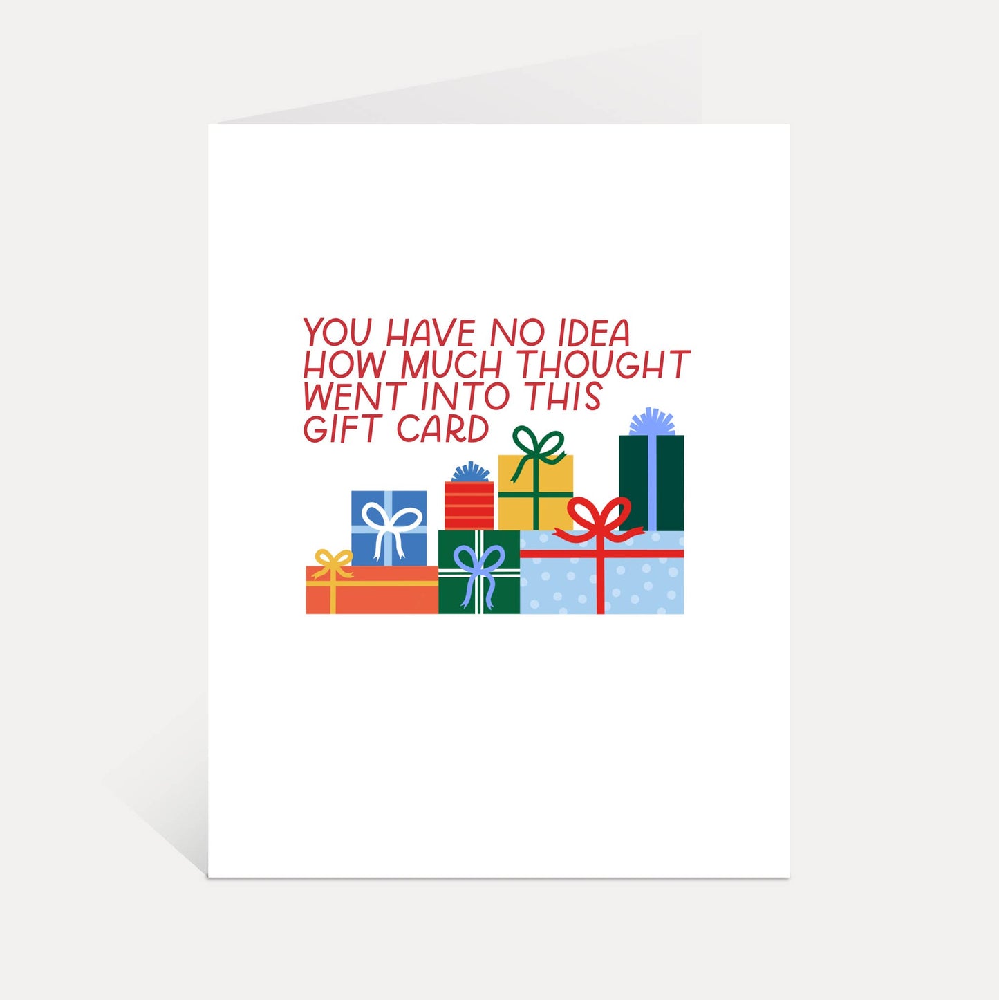 Gift Card Birthday Card