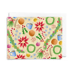 Christmas Pattern Greeting Card Set