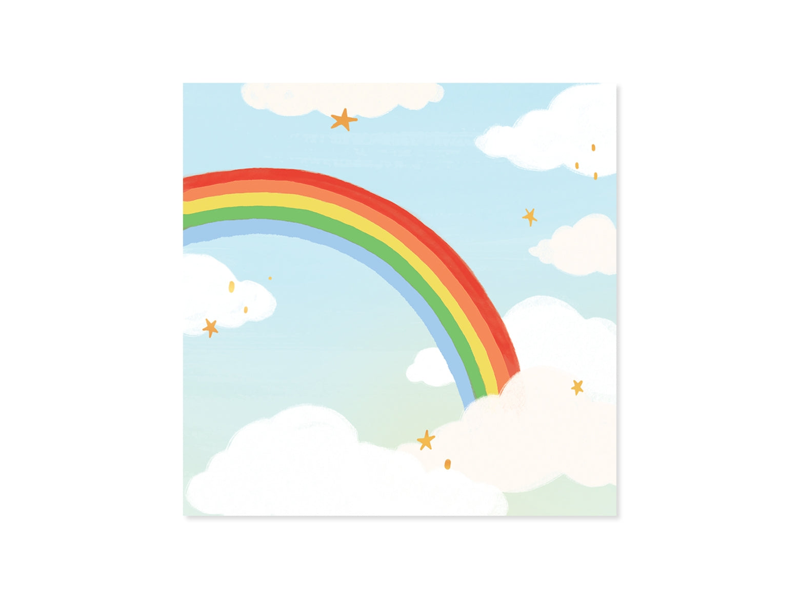 Rainbow Sky Pop-Up Birthday Card