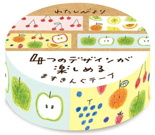 Colorful Fruits Washi Tape