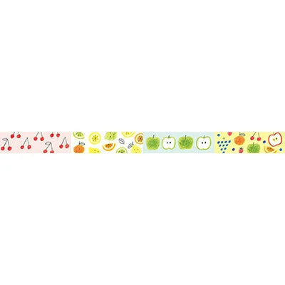 Colorful Fruits Washi Tape