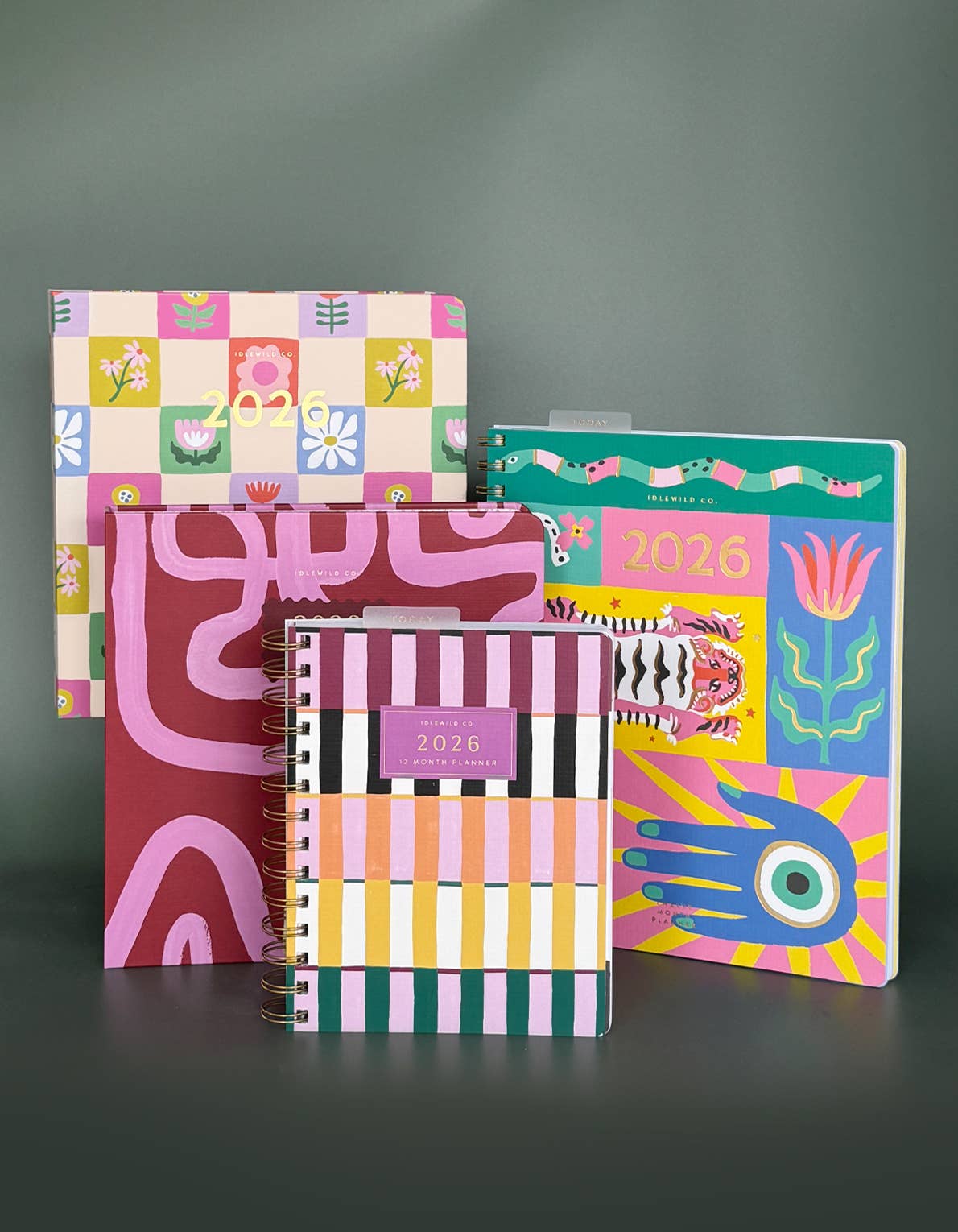 Painted Stripes 2026 Planner