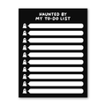 Haunted By My To-Do List Notepad