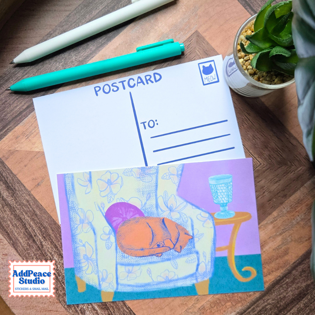 Cats & Cups Postcard Pack
