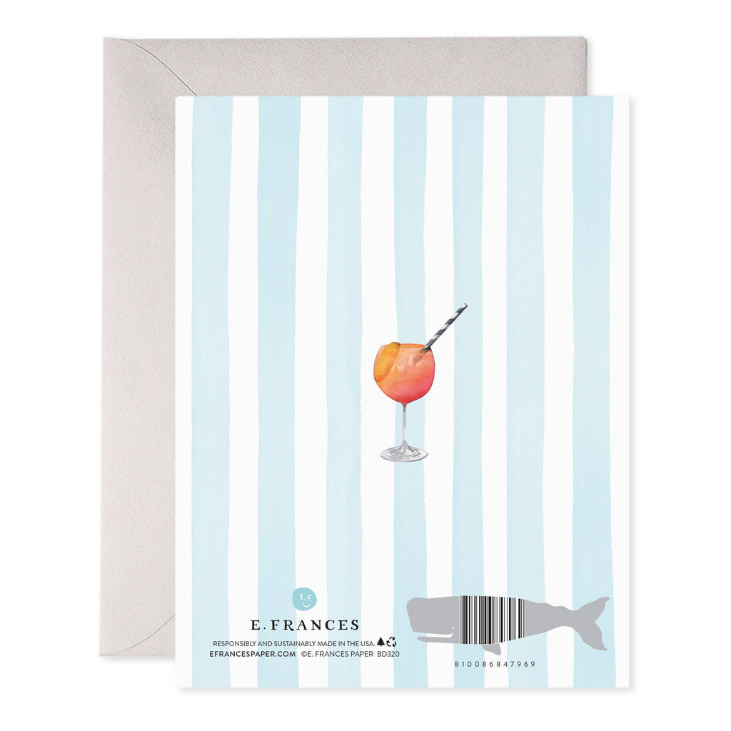 Pool Party Birthday Greeting Card