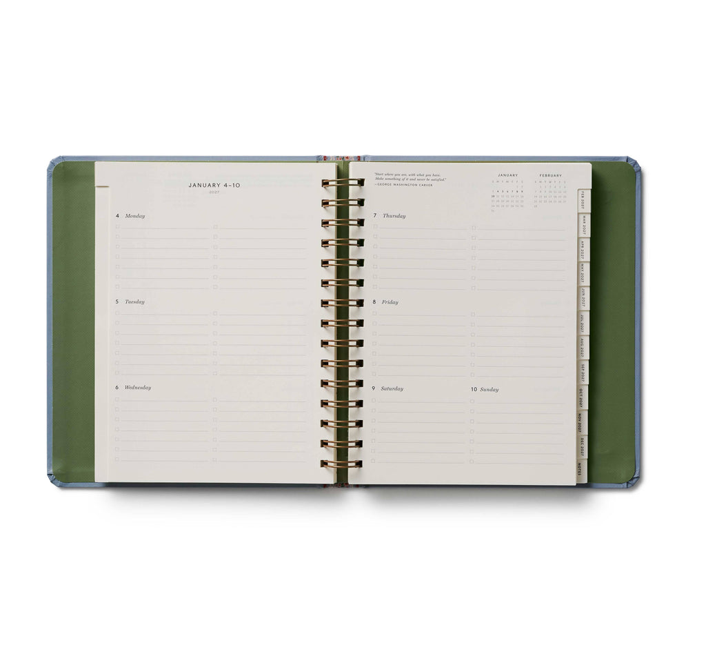 2027 Paisley 17-Month Academic Covered Spiral Planner