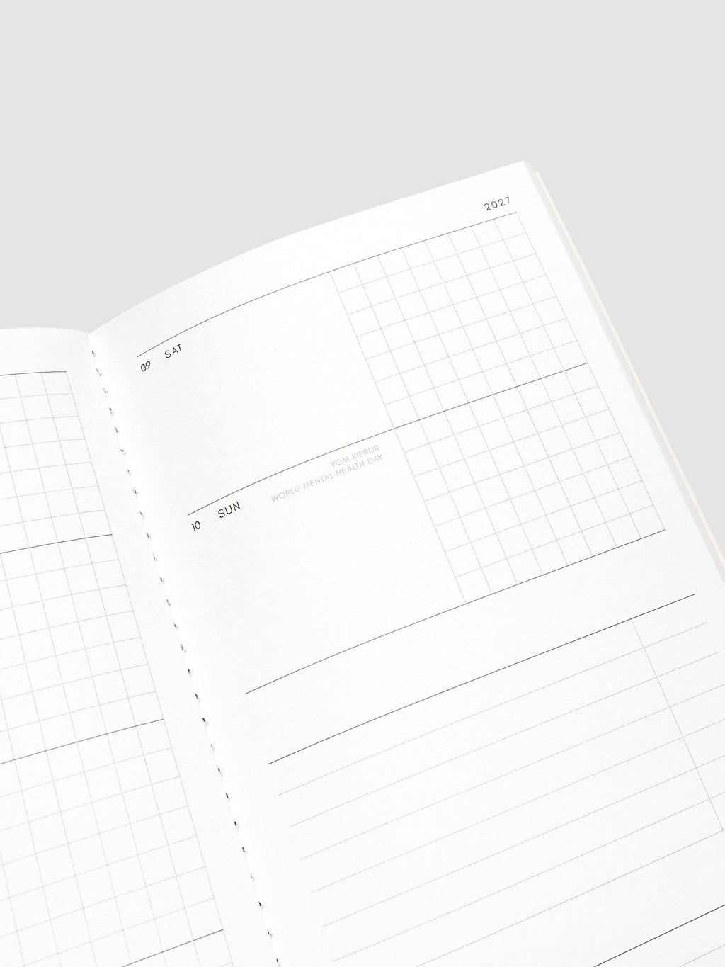 2027 Dated Travel Notebook Set | Weekly Horizontal | A5 Slim