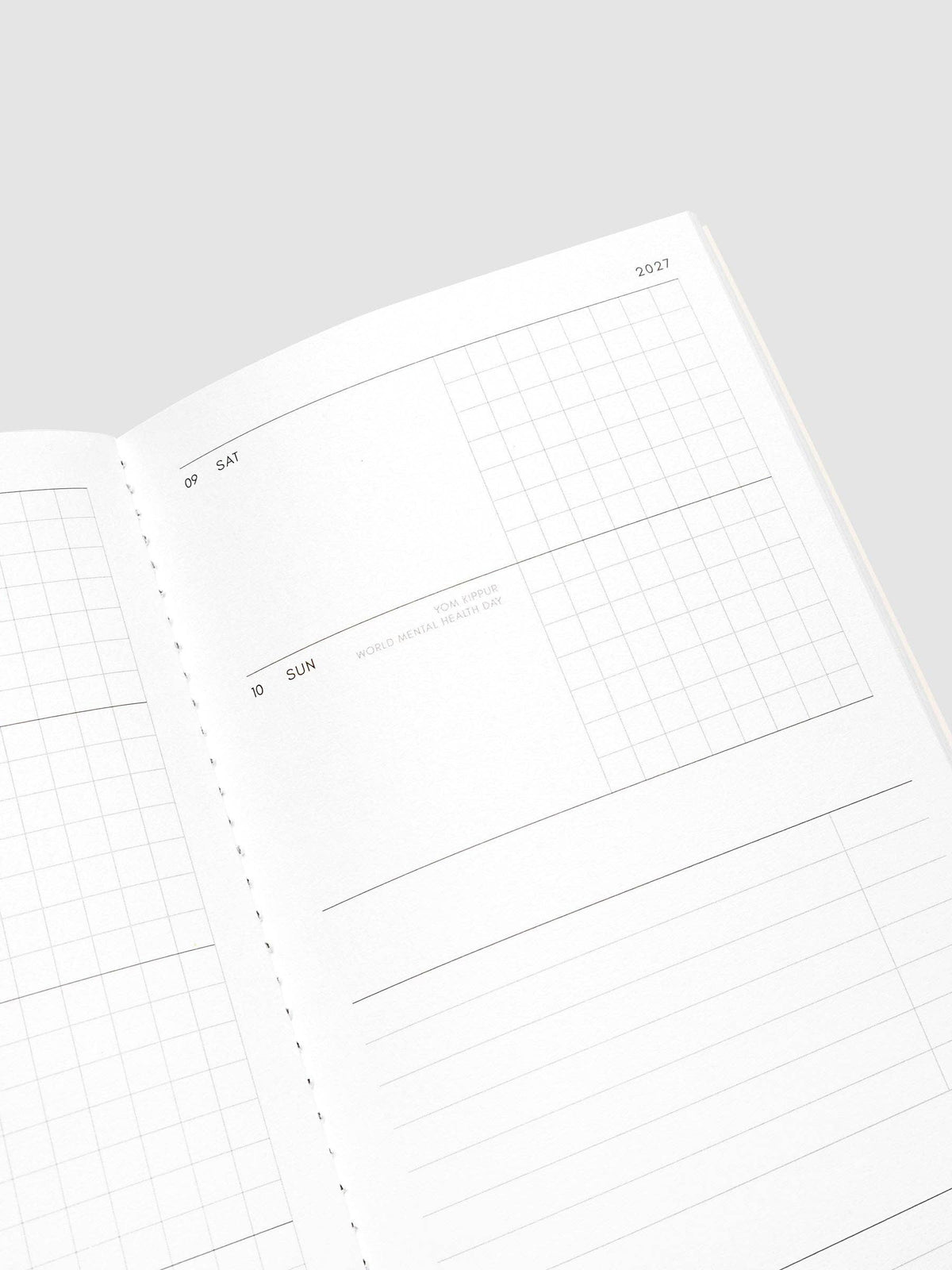2027 Dated Travel Notebook Set | Weekly Horizontal | A5 Slim
