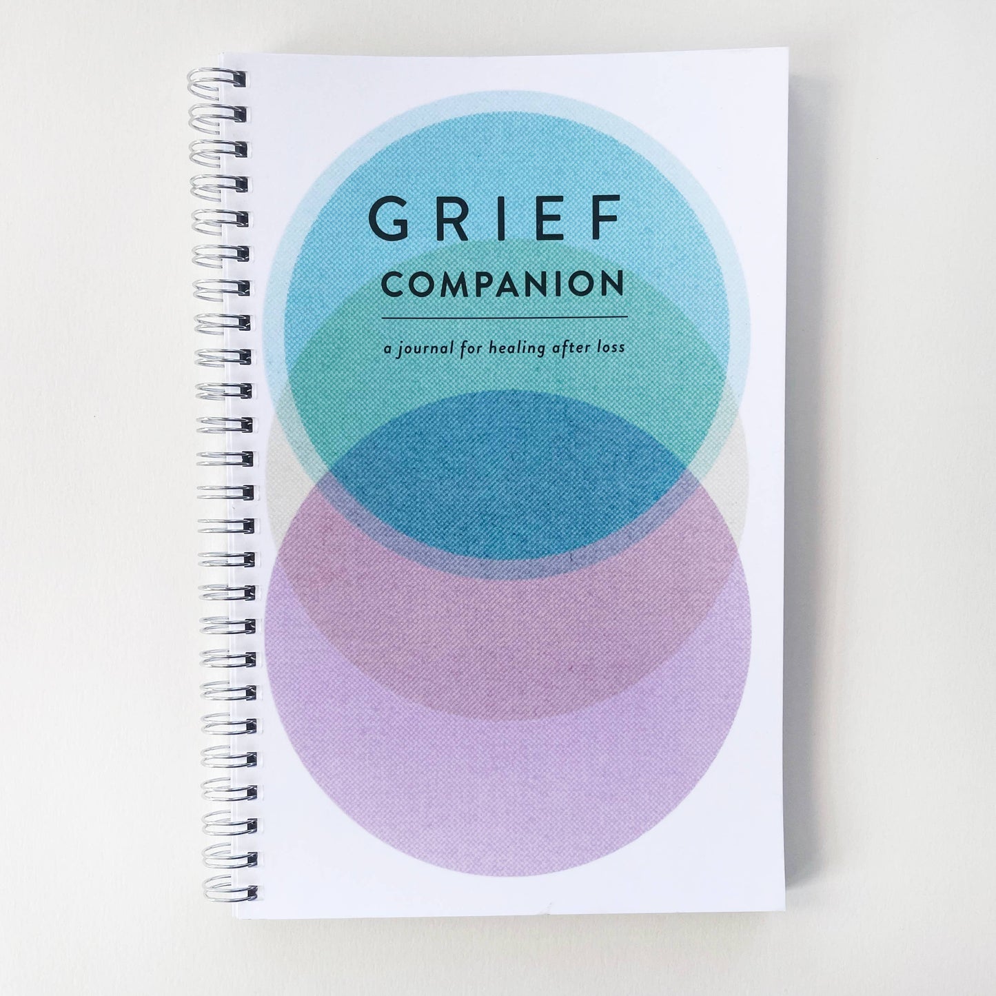 Circles Grief Spiral Notebook and Journal