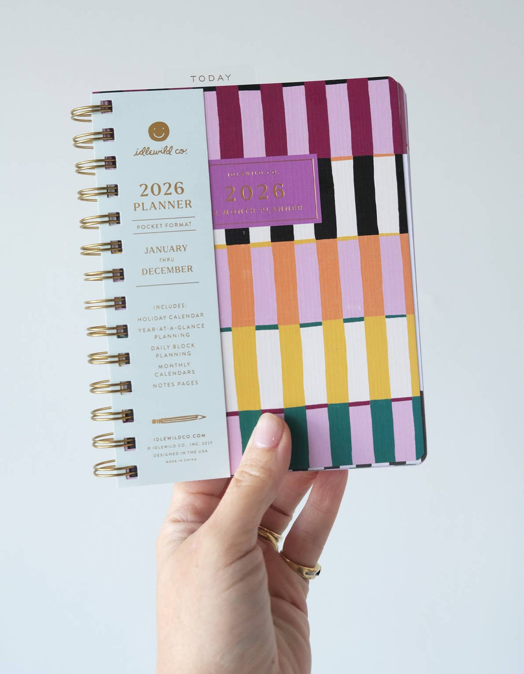 Painted Stripes 2026 Planner