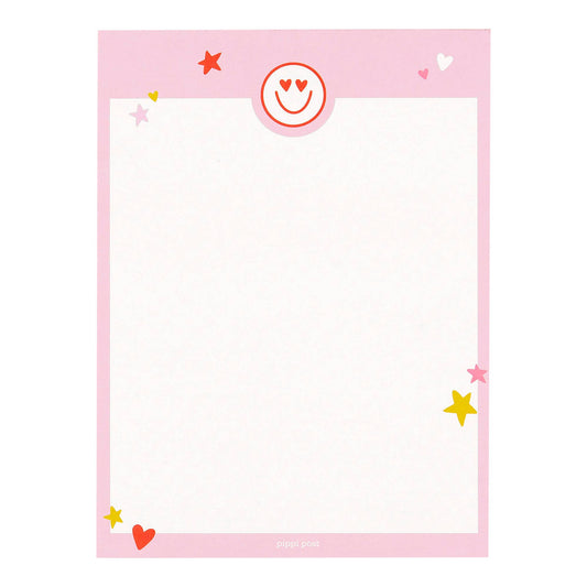Heart Eyes Notepad