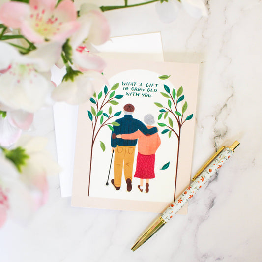 Grow Old With You Card