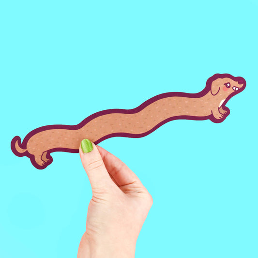 Long Weenie Dog Bookmark