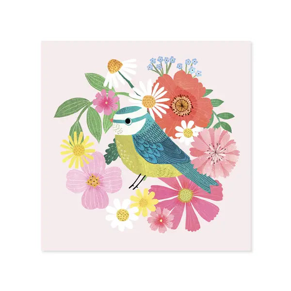 Watering Can and Birds Mother's Day Pop-Up Card