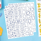 Travel Report Journaling Label (5ct)