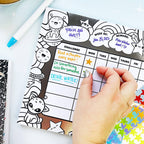 Outta This World Color-In Sticker Reward Chart