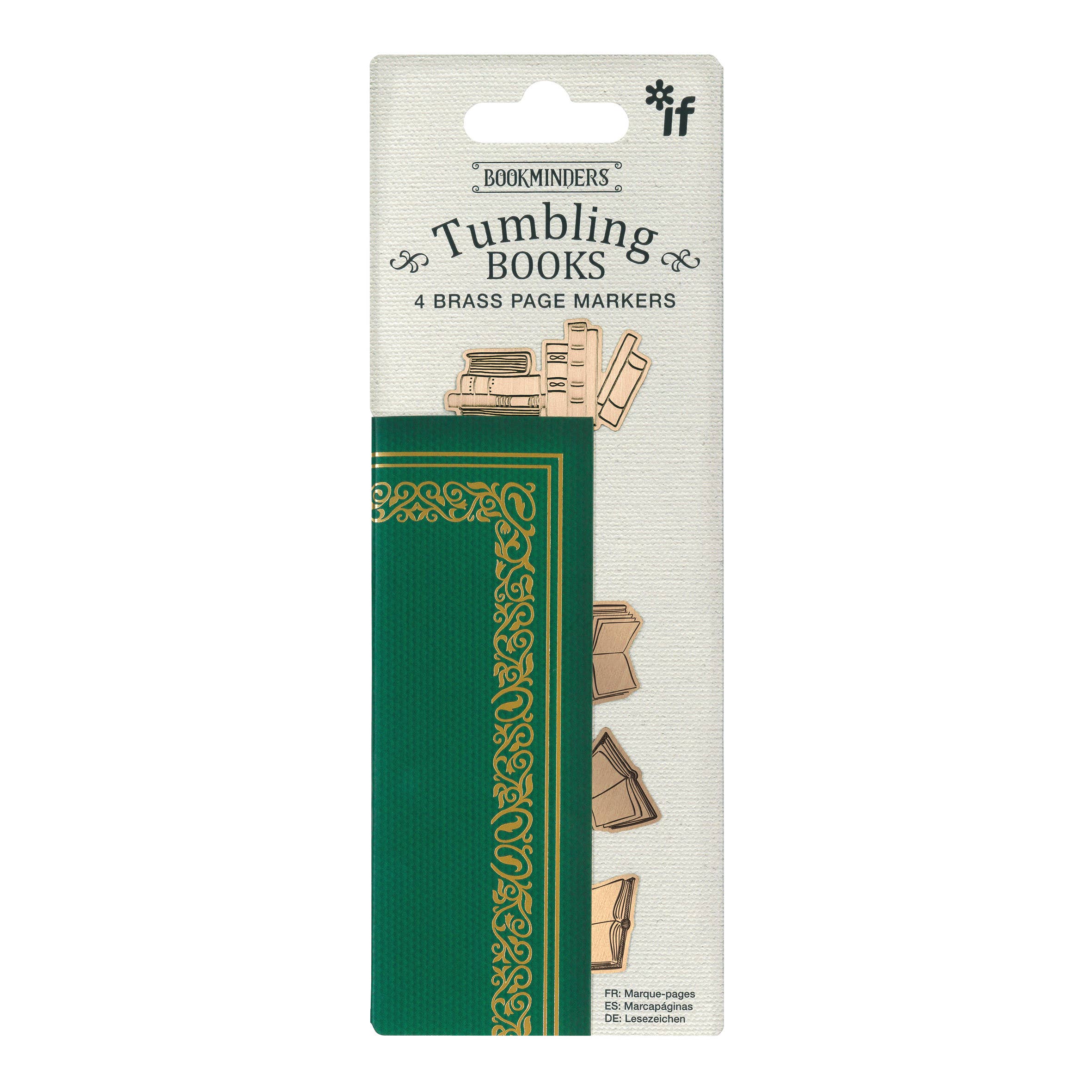 Bookminders Page Marker- Tumbling Books
