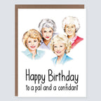 Golden Friendship | Pop Culture Birthday Card