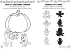 Bluey Colortivity: Happy Halloween!