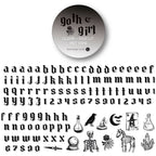 Goth Girl Letter PET Tape
