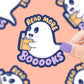 Read More Booooks Vinyl Sticker