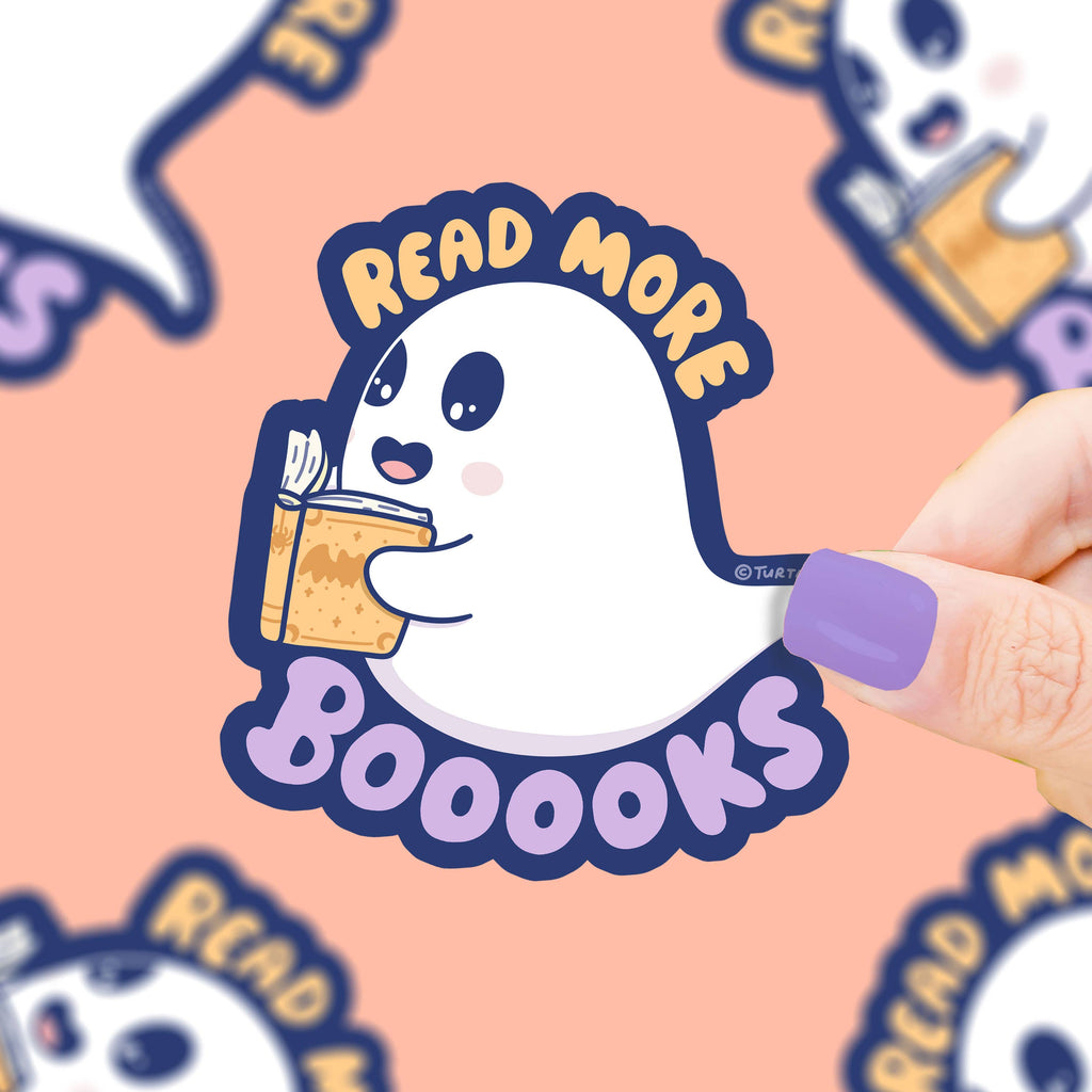 Read More Booooks Vinyl Sticker