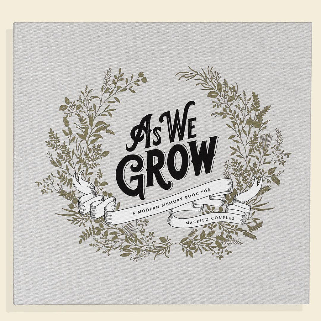 As We Grow: Memory Book for Couples (Wedding)