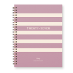 2027 Horizontal Striped Dated Planner : Calendar Year