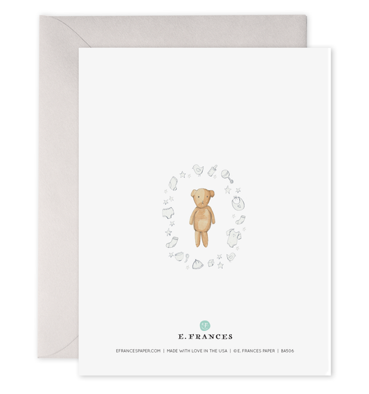 Baby Dear - New Baby Greeting Card