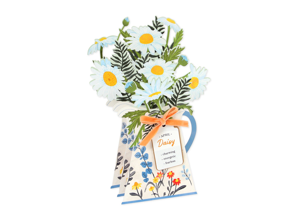 April Daisy Pop-Up Flower Card