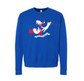 The Meowfia Crewneck Sweatshirt - Royal Blue