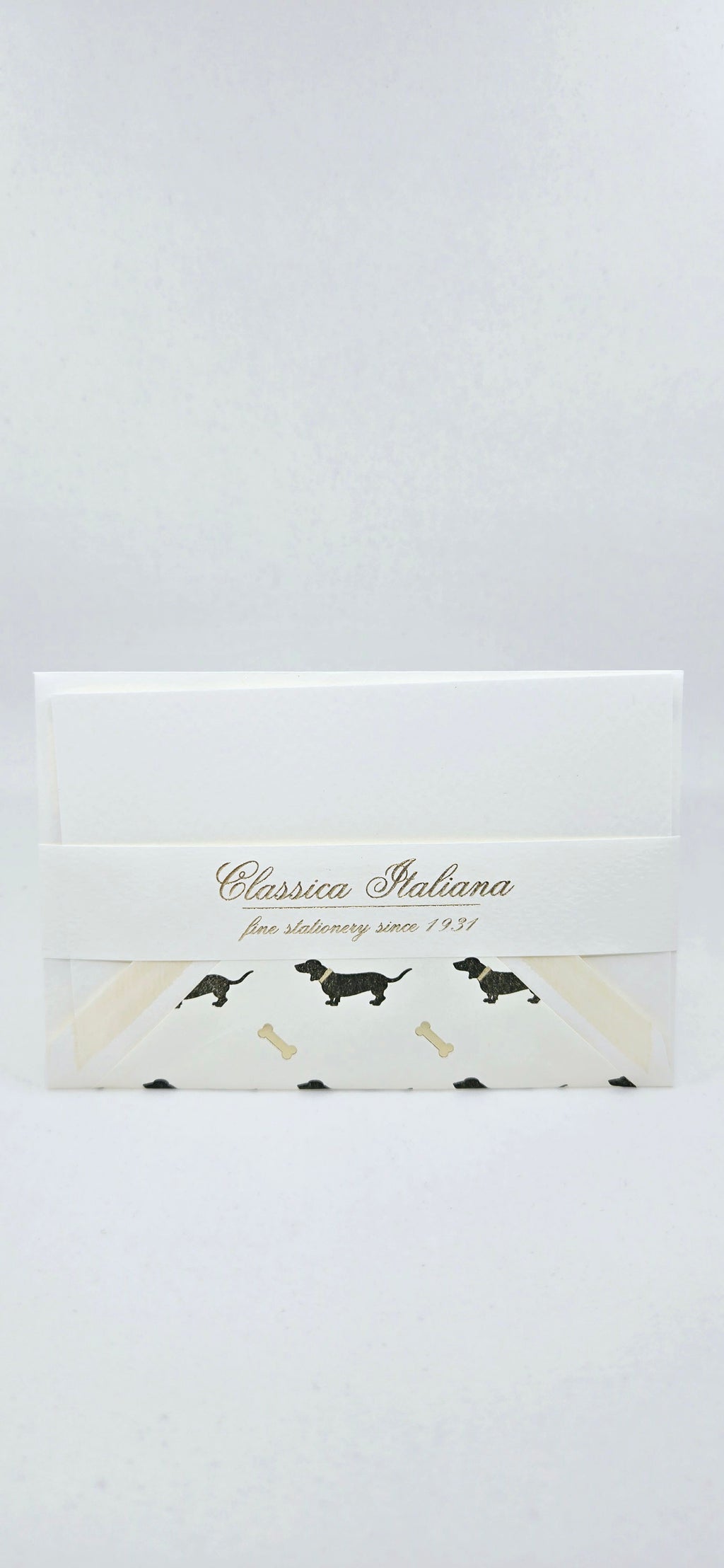 Classica Italiana Note Cards- Dogs