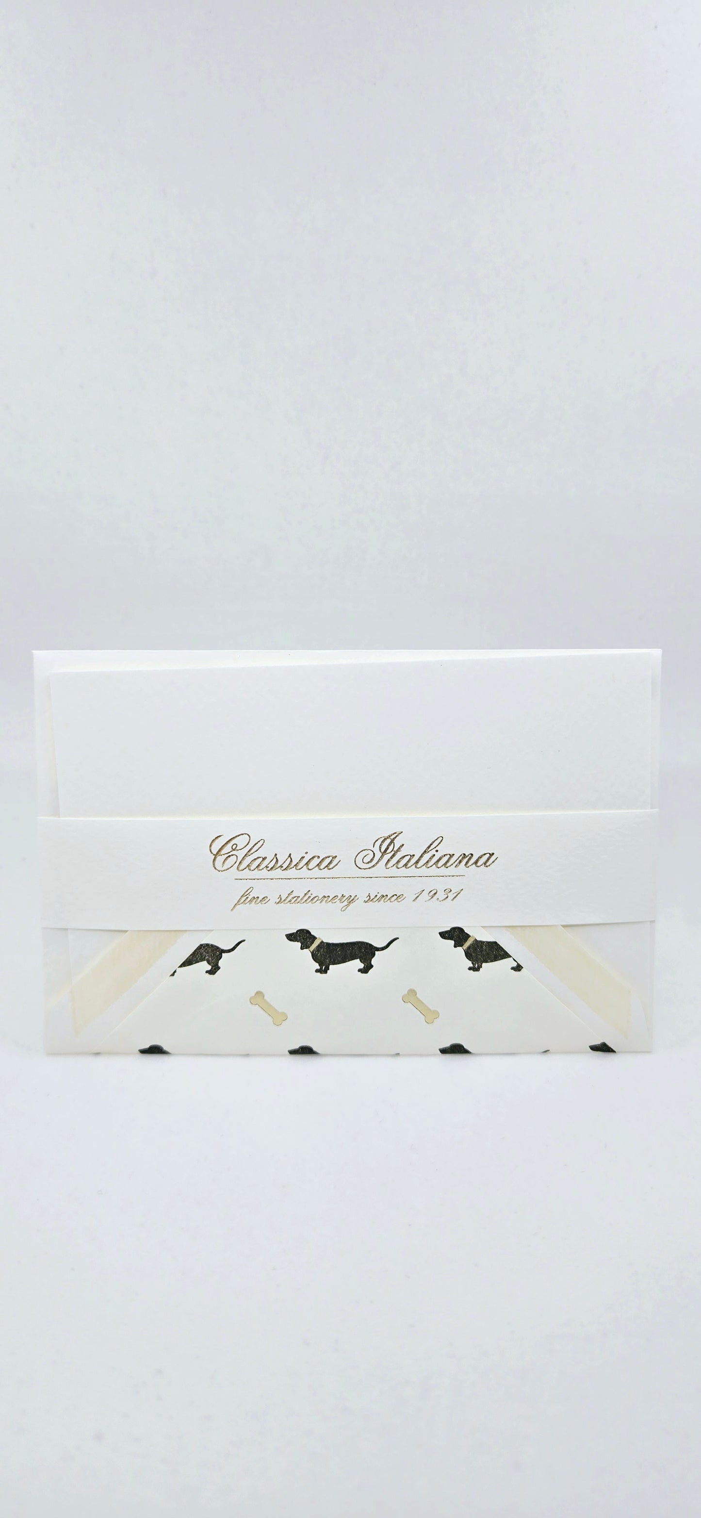 Classica Italiana Note Cards- Dogs