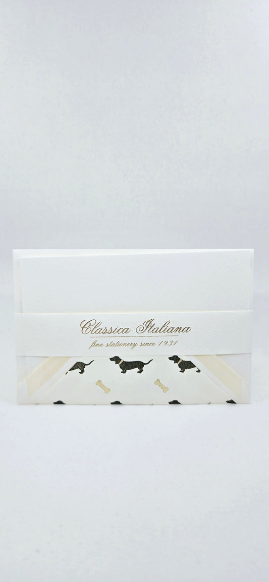 Classica Italiana Note Cards- Dogs