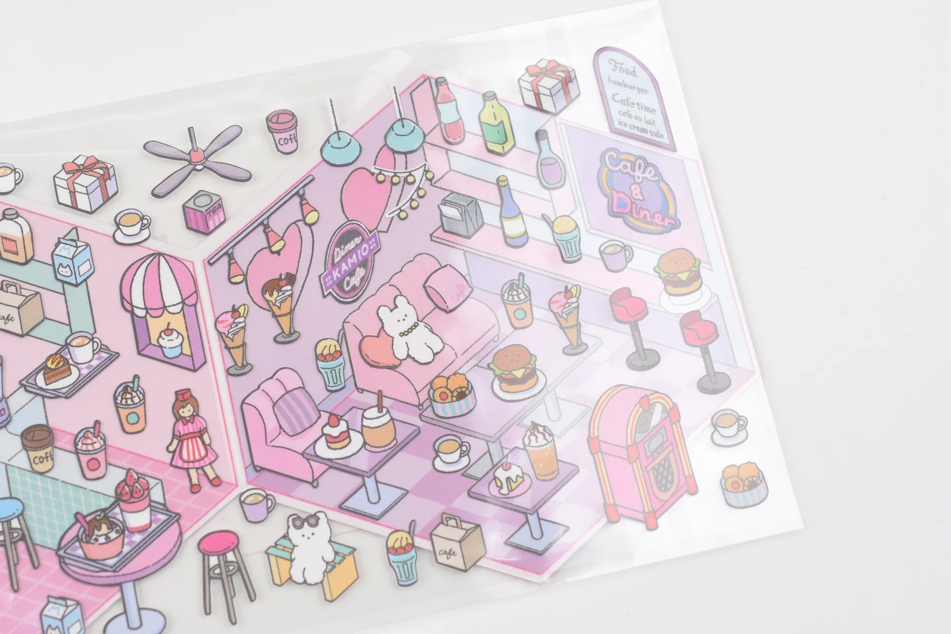 Small World - Strawberry Cafe Sticker Scene