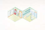 Small World - Convenience Store Sticker Scene