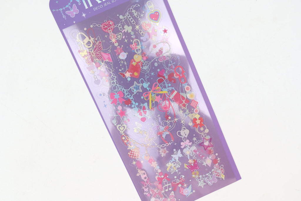 Sparkling Charm - IRIDE Clear Sticker Sheet