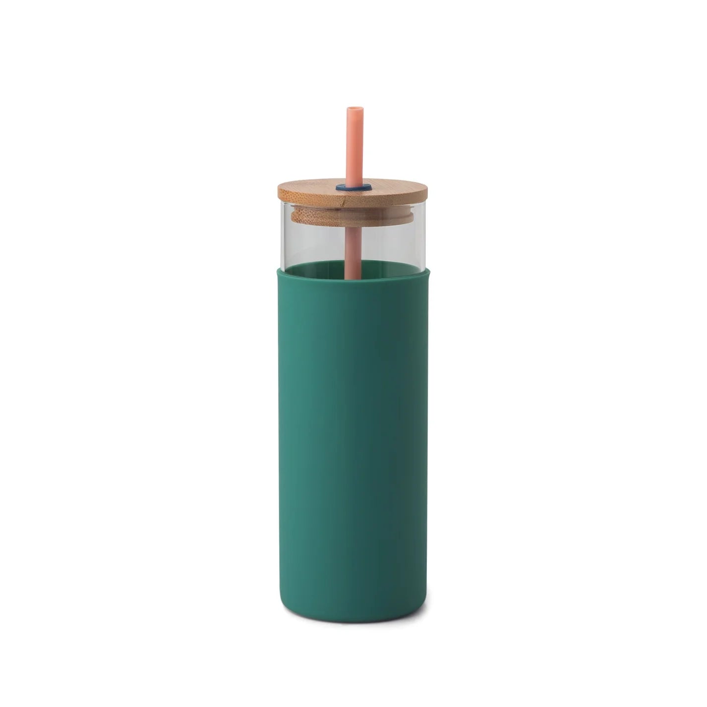 Blush & Hunter Tumbler With Straw