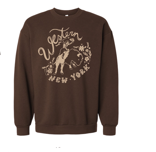 Western NY Crewneck Sweatshirt