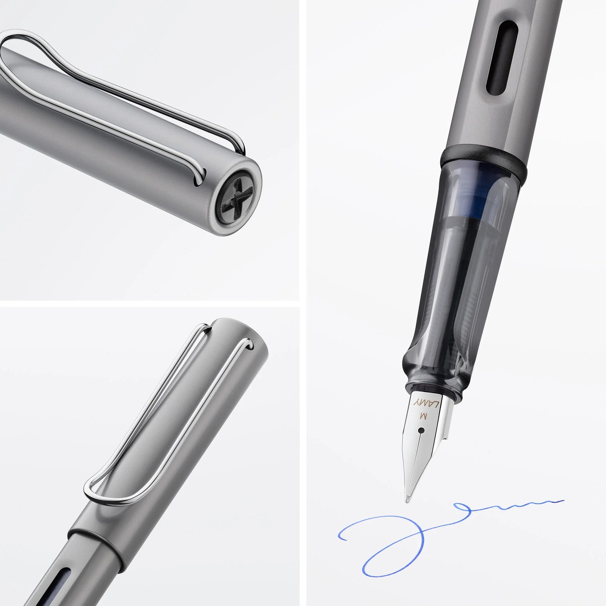 LAMY AL-star Fountain Pen in Graphite with Fine Nib