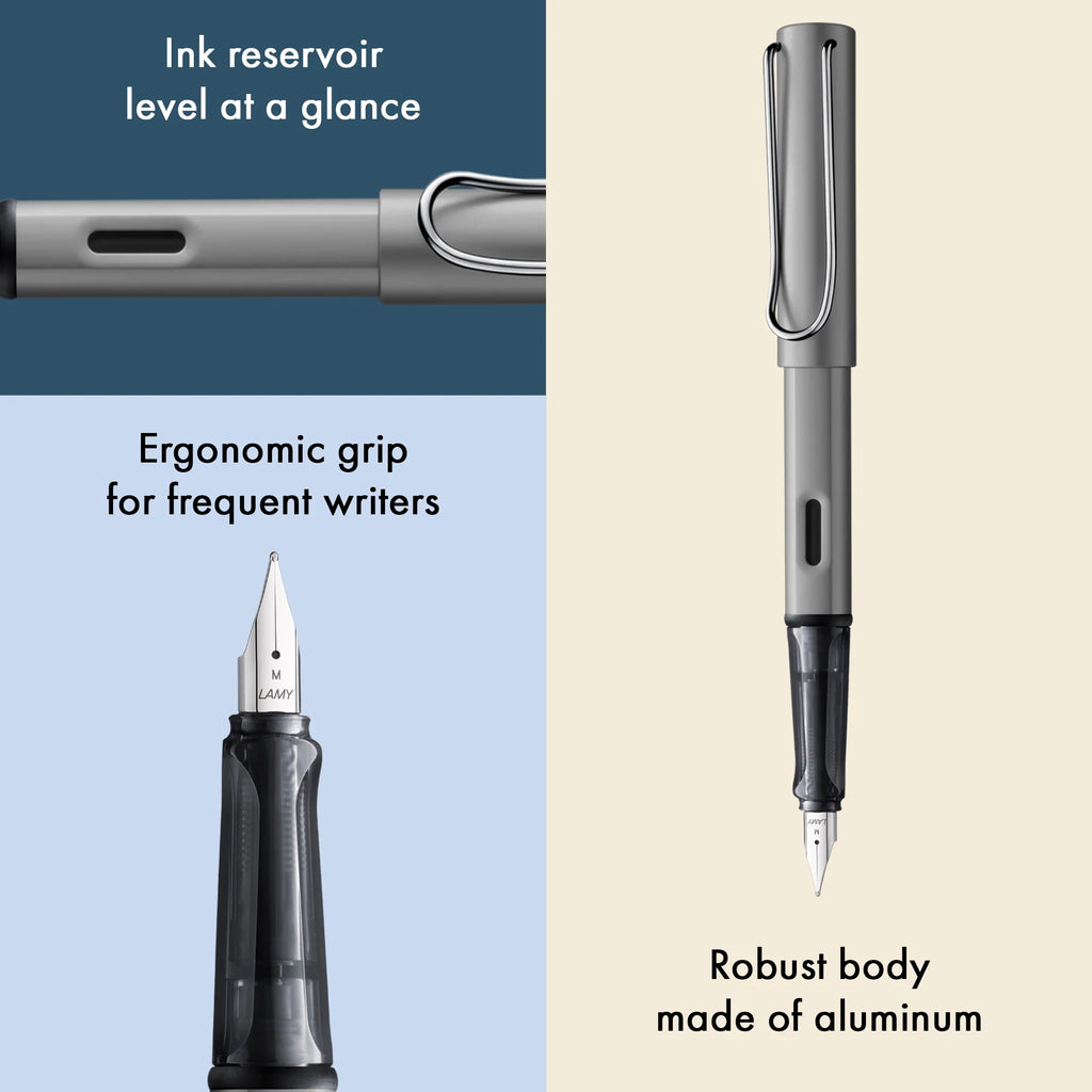 LAMY AL-star Fountain Pen in Graphite with Fine Nib