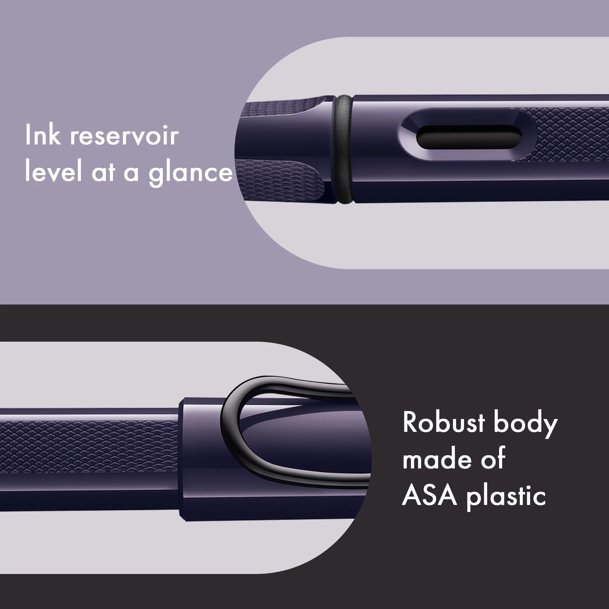 LAMY Safari Fountain Pen in Meteora with Fine Nib