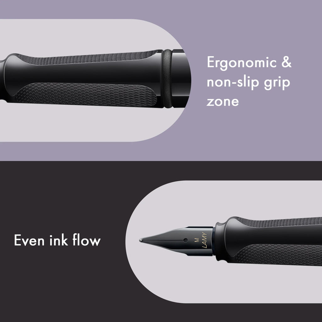 LAMY Safari Fountain Pen in Meteorite with Fine Nib