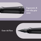 LAMY Safari Fountain Pen in Meteorite with Fine Nib