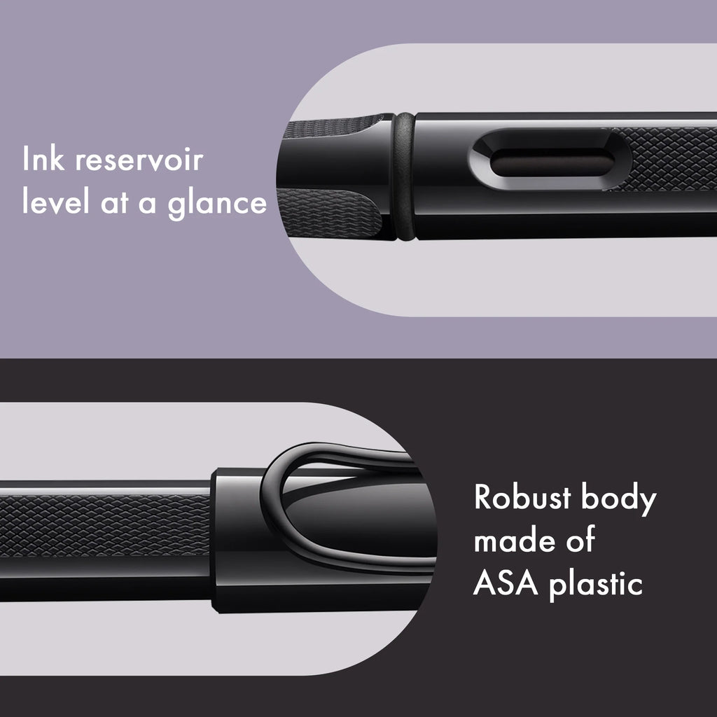 LAMY Safari Fountain Pen in Meteorite with Fine Nib
