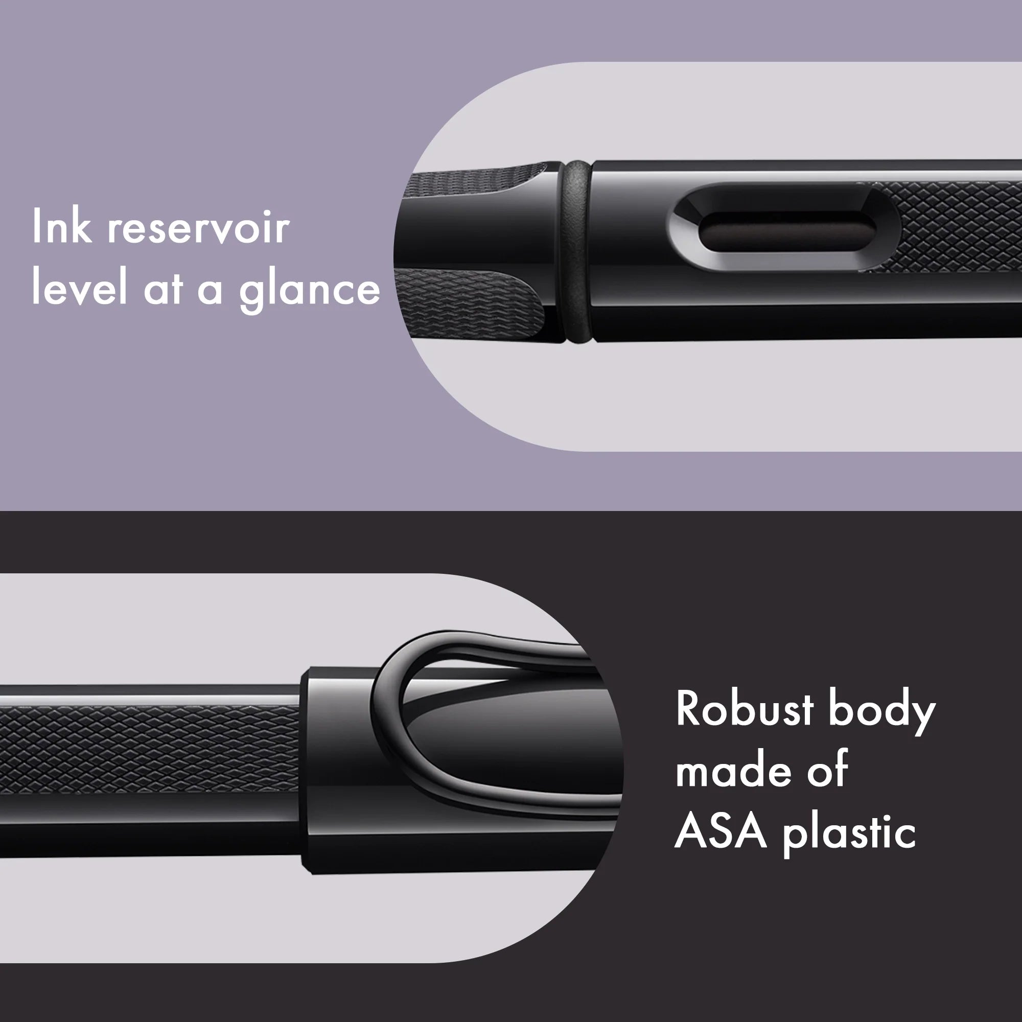 LAMY Safari Fountain Pen in Meteorite with Fine Nib