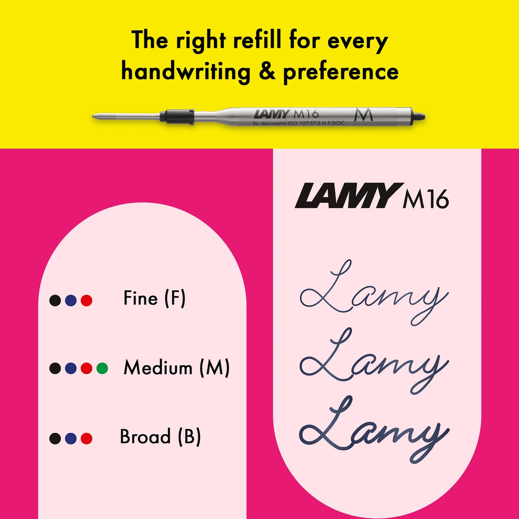 LAMY Safari Fountain Pen in Neon Pink with Fine Nib